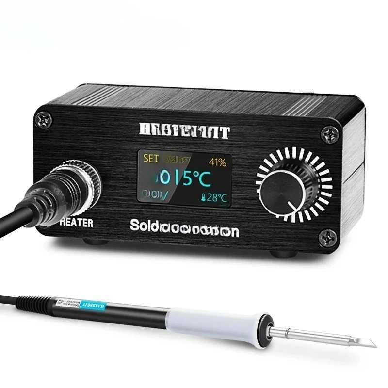 

T12 Welding Table OLED Digital Display Adjustable Temperature Mini Dismantling Welding Electric Soldering Iron Portable