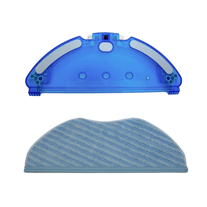 A50Q-For Tefal Rowenta Serie 95 Robot Vacuum Replacement Water Tank& Mop Pads Accessories Parts