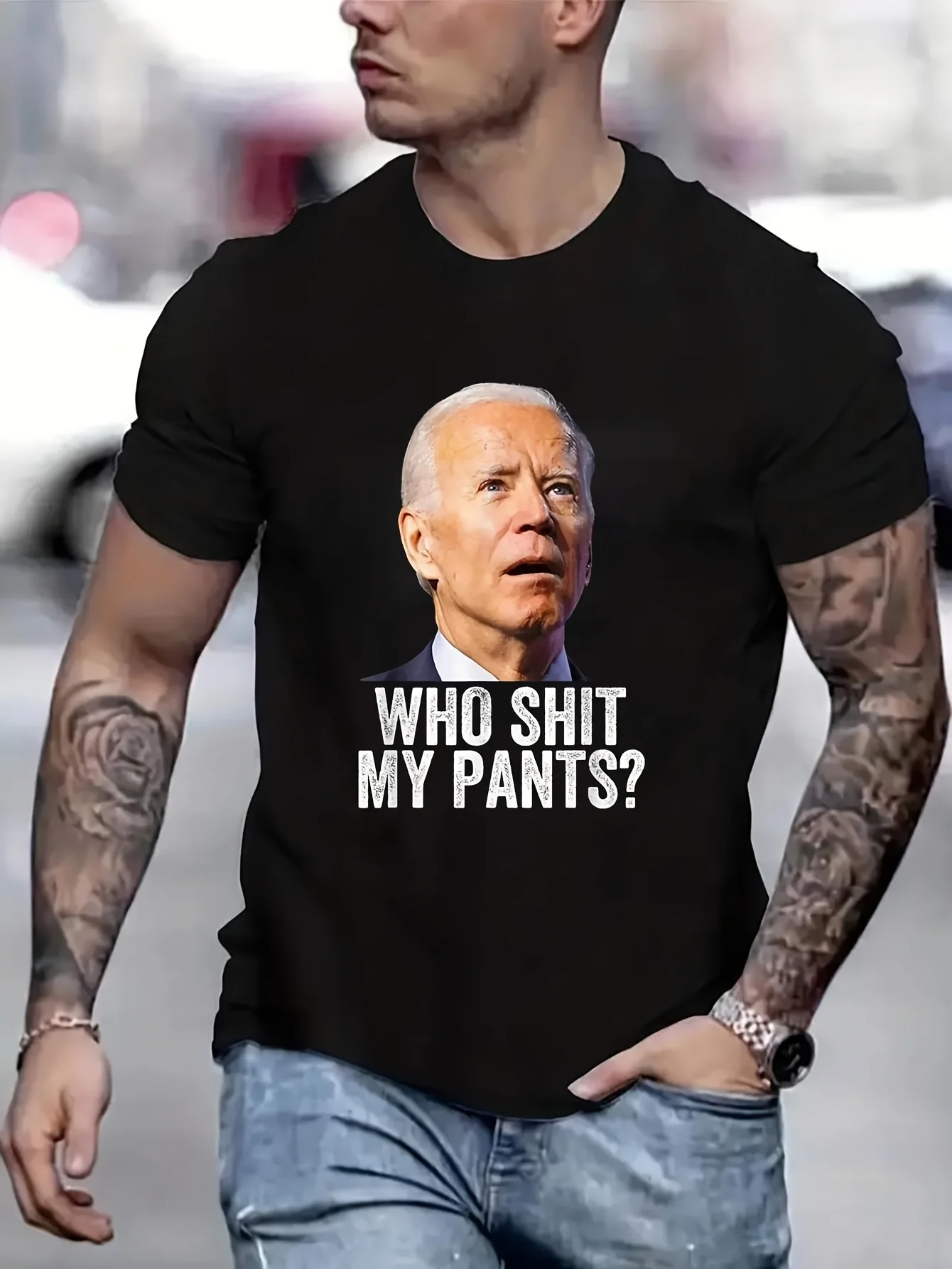 

Who S norge My Pants Joe Biden Мужская одежда Футболки с рисунком Забавные футболки Ugus Уличная одежда Мужские футболки Мужские B5022031