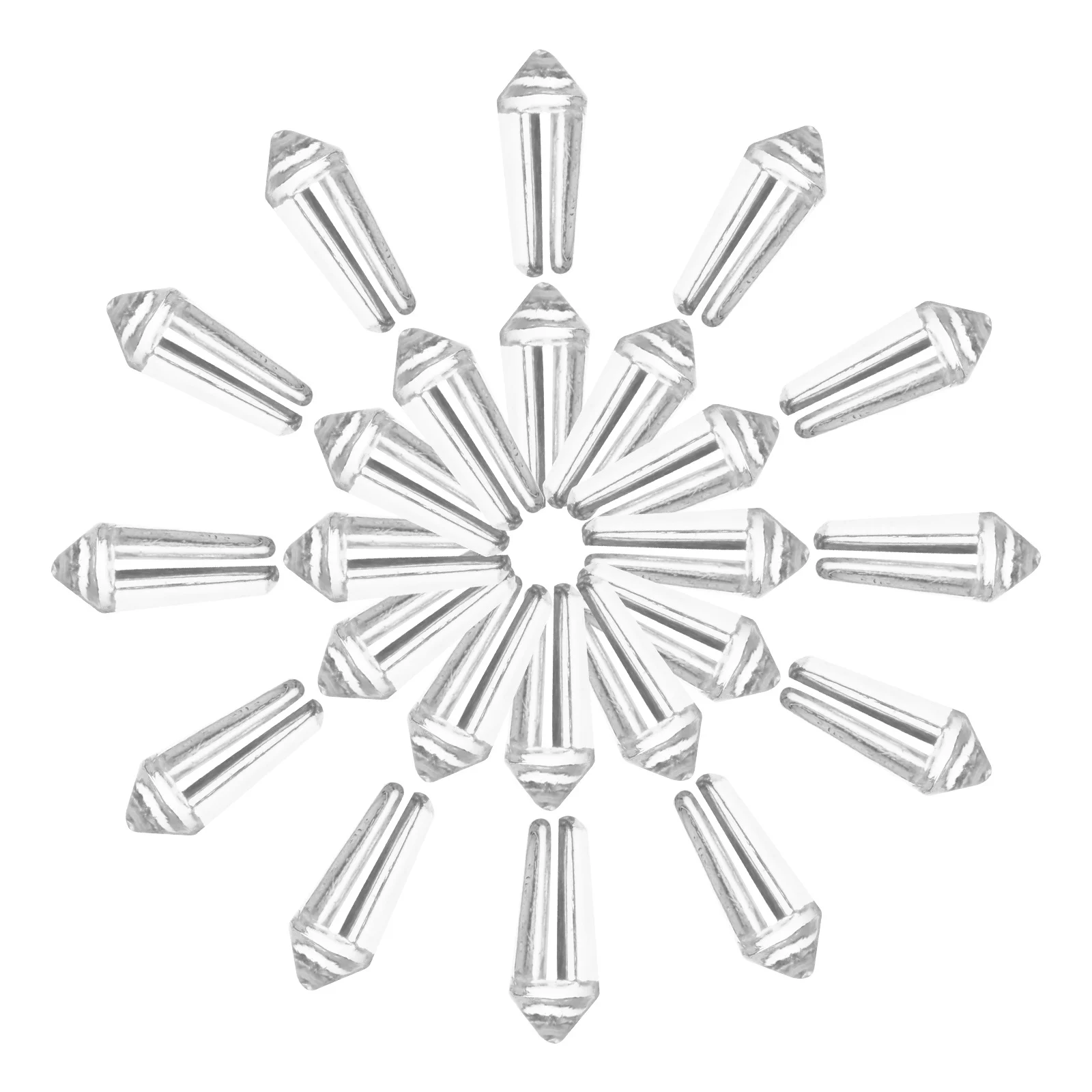 

40Pcs Professional Dart Flight Wing Protector Tail Wing Fixator Angle Corrector Flight Fixator Lightweight Accessories