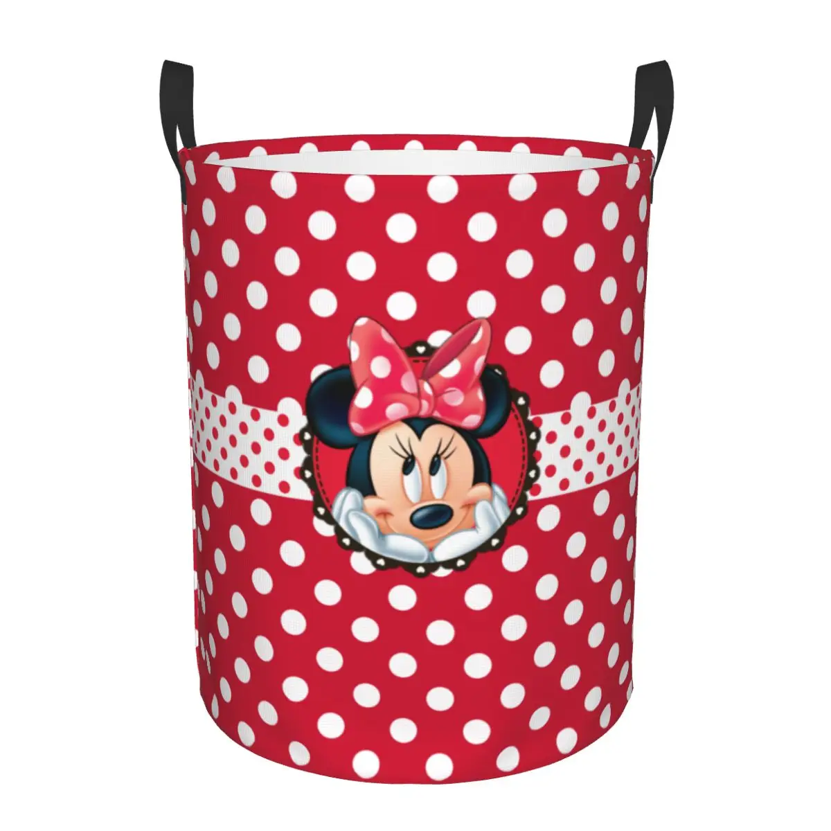 Minnie Mouse Toys Storage Basket Box Organizer Bins for Nursery Room