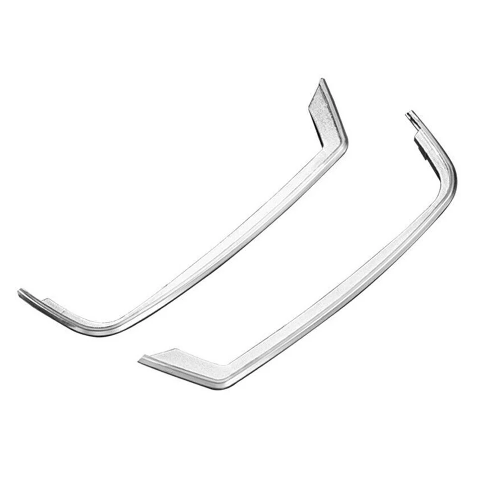 

Cover Trim Speaker Gap Strips Auto Parts Pair Of Replacement Set Silver For BMW 5 Series F10 2014-2016 Durable
