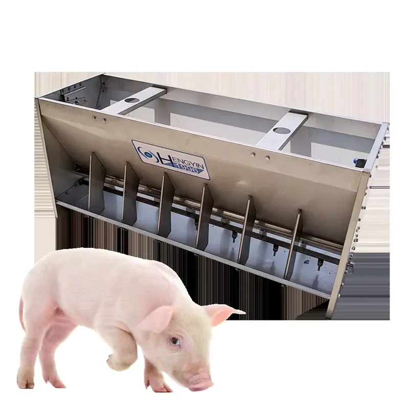 High Performance New Customized Automatic Wet/Dry Trough SS304 Pig Feeder with Long Service Life