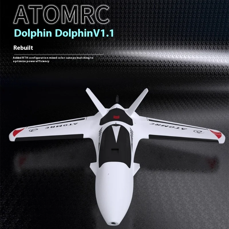 

Atomrc Dolphin Rth Forward-Swept Wing с фиксированным крылом Fpv Wing Fpv Модель самолета