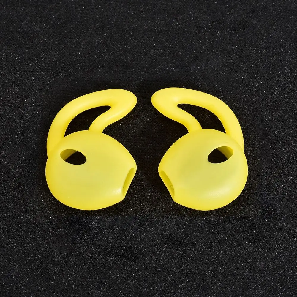 

1 Pair Headphone Sleeve Silicone Earphone Holder Anti Drop Non-Slip Silicone Earbud Covers Anti Falling Headphone Pads Running