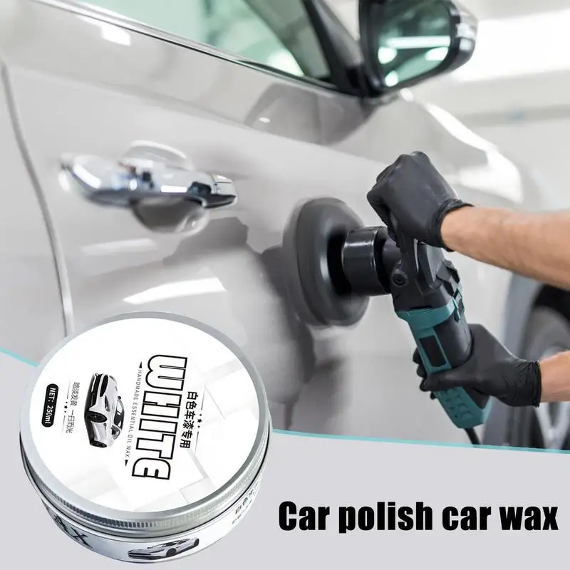 250ml Car Waxing Scratch Resistance Auto Ceramics Coating Car Wax Paste Car Polish Wax Solid Wax Cleaner With Sponge And Towel