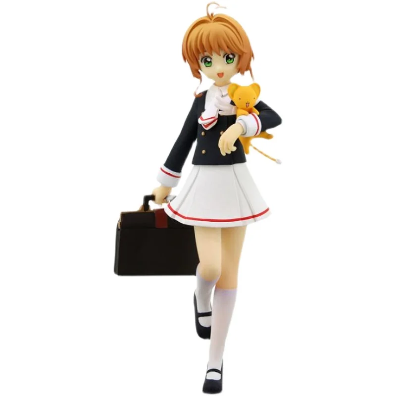 

Фигурка Сакура, Kinomoto Sakura Kero, школьная форма из ПВХ