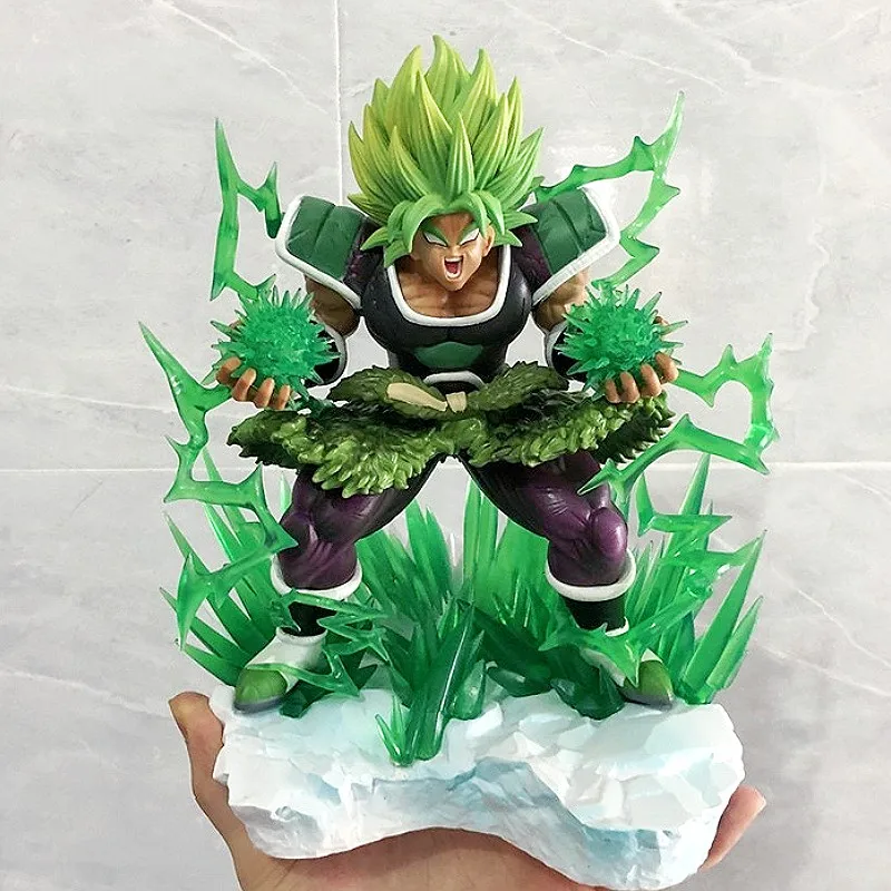 

Dragon Ball Anime Figures Broli Action Figurine Super Saiyan Furious Broly Statue Pvc Model Decoration Doll Ornament Toys Gifts