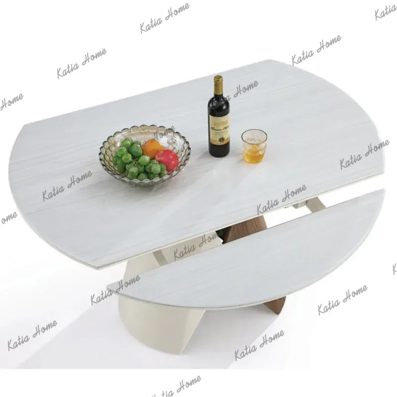 ld Solid Wood Dining Table Multi-functional Personality Household Dining Table Modern Fashion Dining Room Furniture