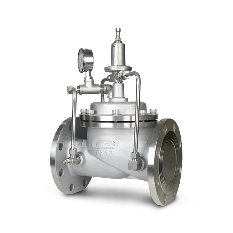 stainless steel pressure-holding and pressure-relief valve Water pump automatically controls and stabilizes fire water.