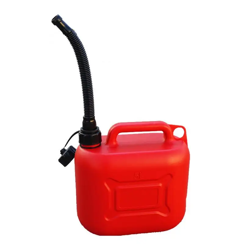 5/10L Car Fuels Cans Portable Fuel Tank Gasolines Diesel Container For Dirt Bike Motorcycle Car Emergency Fuels Bucket Jerry Can