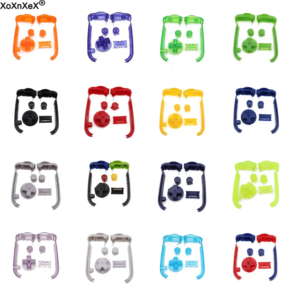 Multi-Color Buttons Keypads L R A B Buttons For Gameboy Advance Buttons Frame For GBA D Pads Power ON OFF Buttons