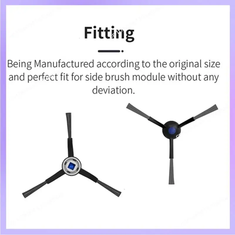 N83R 20 個サイドブラシ Ecovacs X8 プロオムニ自己空ロボット掃除機超耐久性アクセサリー強化されたクリーニング効率