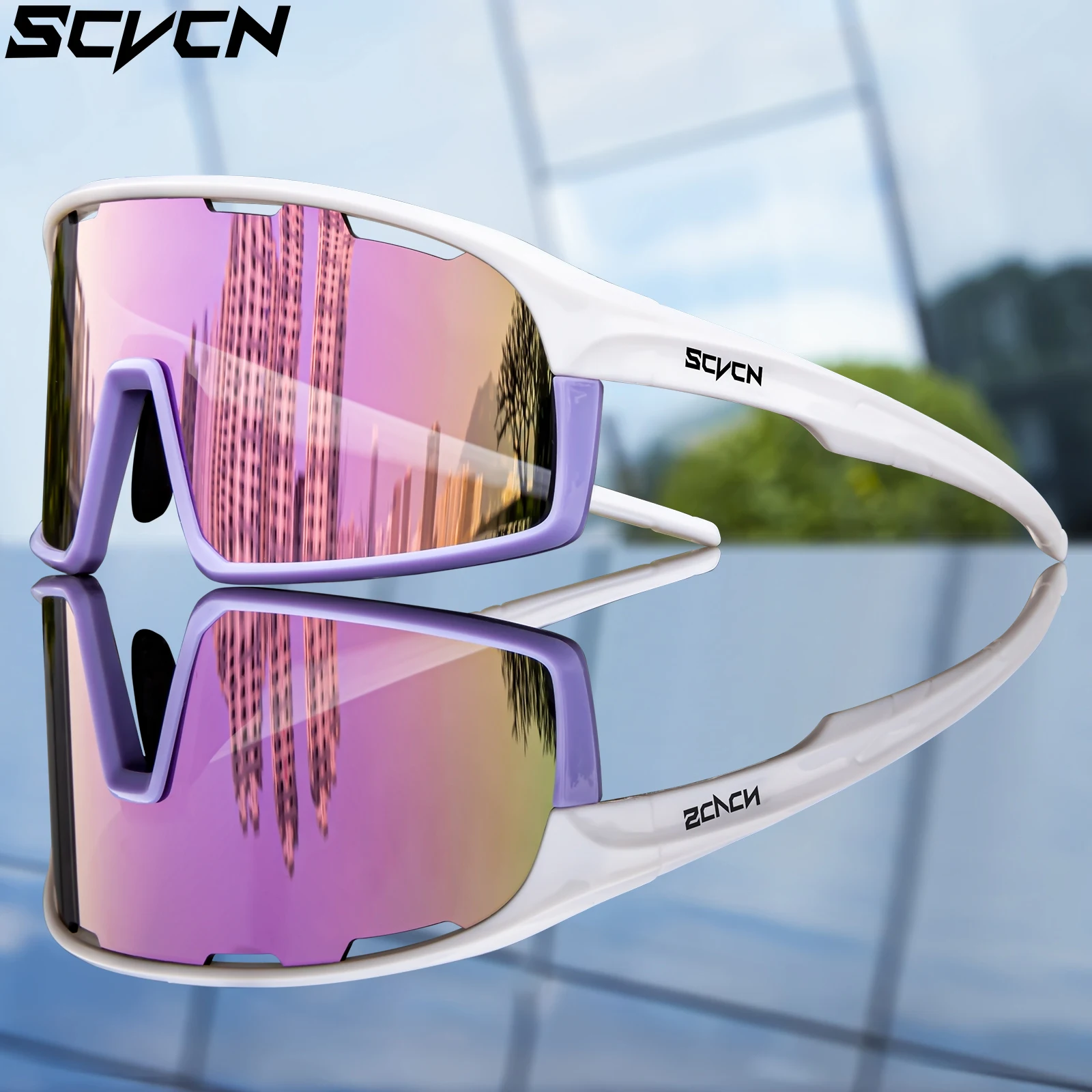 

SCVCN велосипедные очки для кемпинга, велосипедные очки, мужские очки UV400 MTB, спортивные очки для шоссейного велосипеда на открытом воздухе, туристическое снаряжение для вождения