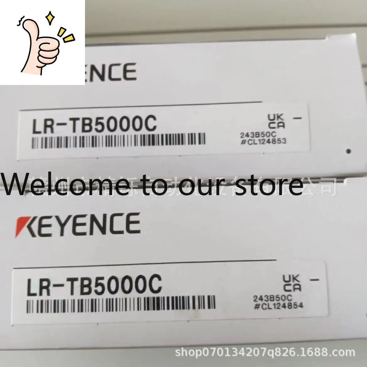 Sensor de Distância a Laser KEYENCE LR-TB5000C 2025 Novo, Negociação Pontual, Leilão Real