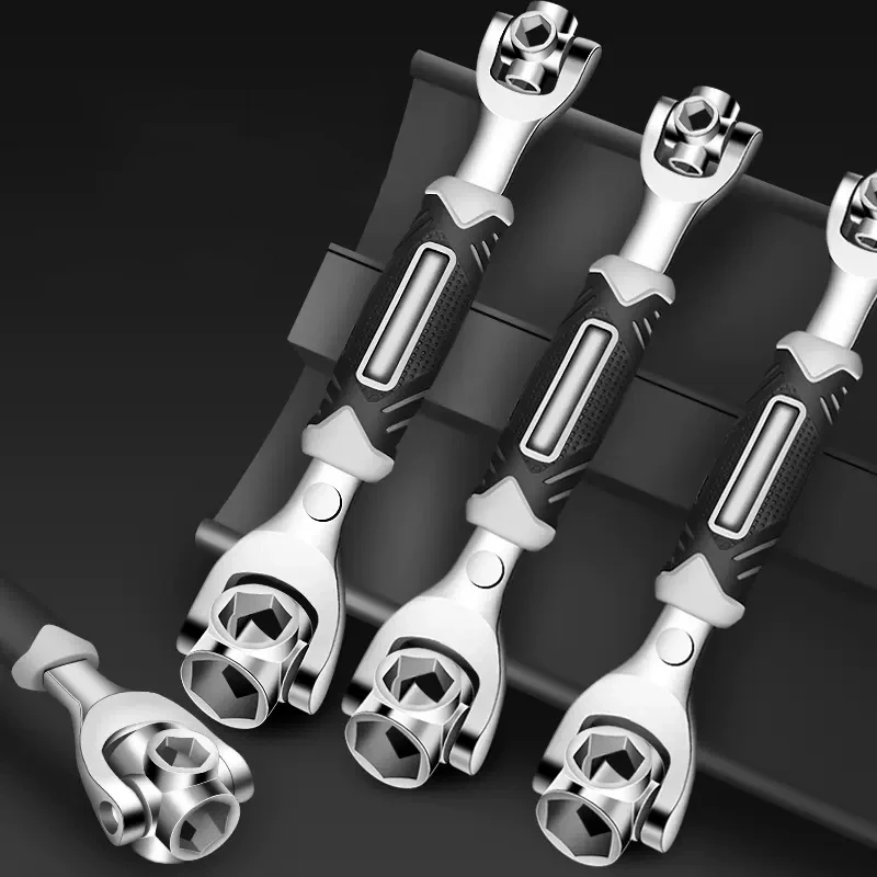 Multifunction Socket Wrench 52-in-1 8-in-1 Universal Socket Tool Home Use Hex Wrenches Mechanical Repair Multitool