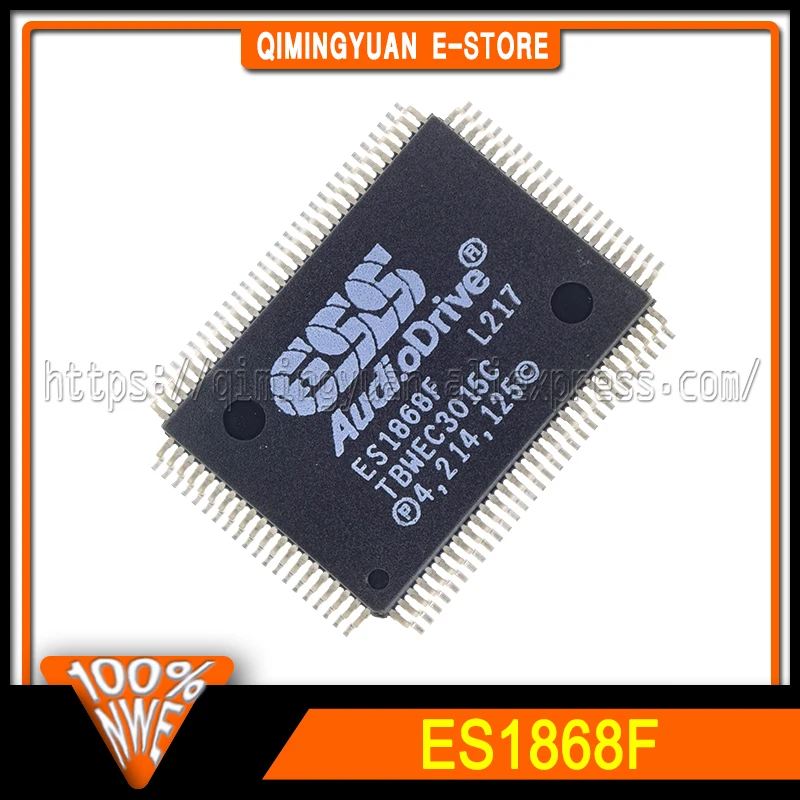 1~10PCS/LOT ES1868F QFP-100 sound chip 100% New Original In Stock