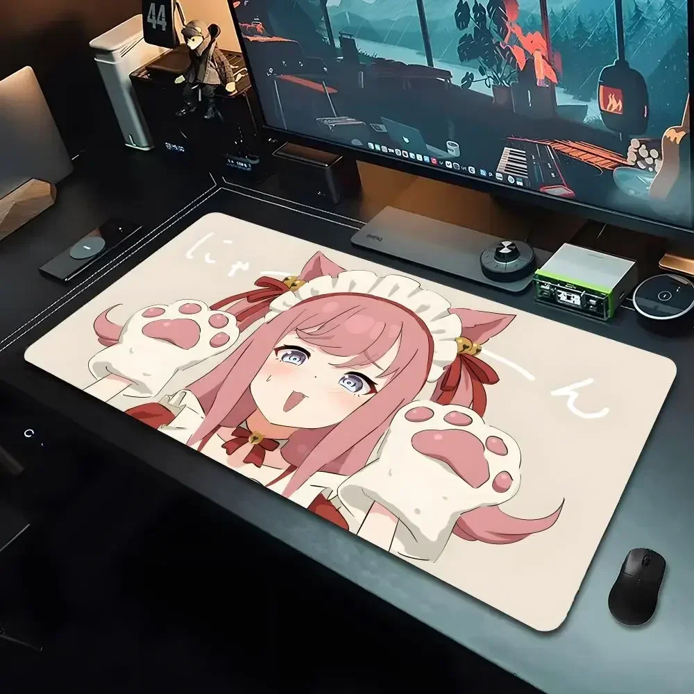 Uma Musume Pretty Derby Horse Girl Anime Mouse Pad Large Gaming Mouse Pad LockEdge Thickened Computer Keyboard Table Desk Mat