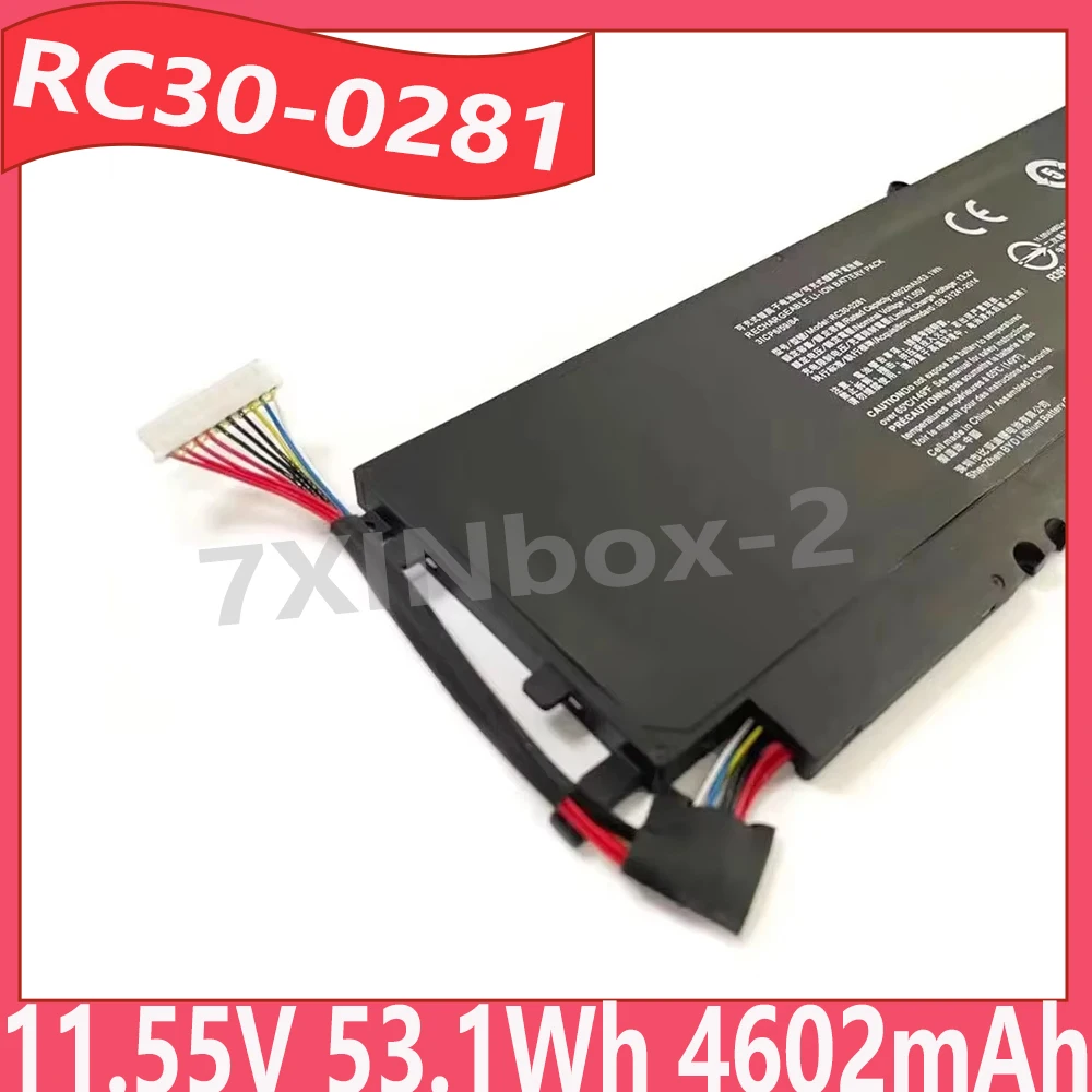 

RC30-0281 11,55 В 53,1 Втч 4602 мАч Аккумулятор для ноутбука Razer Blade Stealth 13 2018 2019 GTX 1650 Max-Q i7-8565Ur RZ09-0281 Series