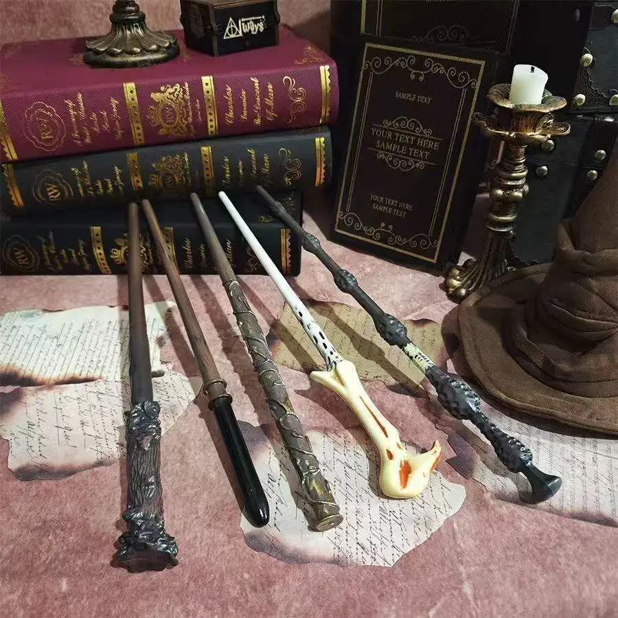 عصا هاري بوتر، عصي جلوبس، عصي سحرية، مشدات، هيرميون، دمبلدور، عصا المكنسة، مالفوي، بضائع #2