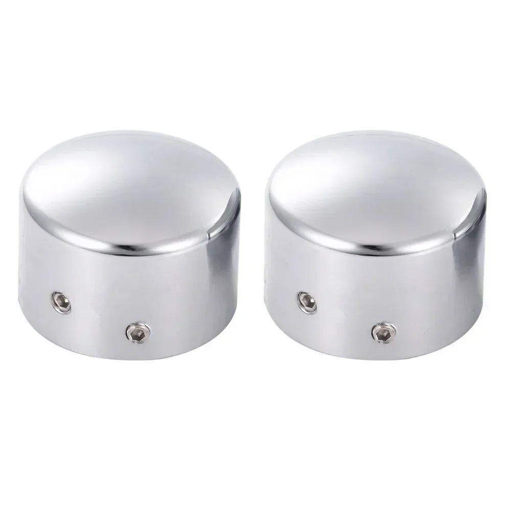 

For Harley Touring Sportster Softail Road King Street Glide FLTR FLHRC FLHX Chrome Motorcycle Front Axle Nut Cover Bolt