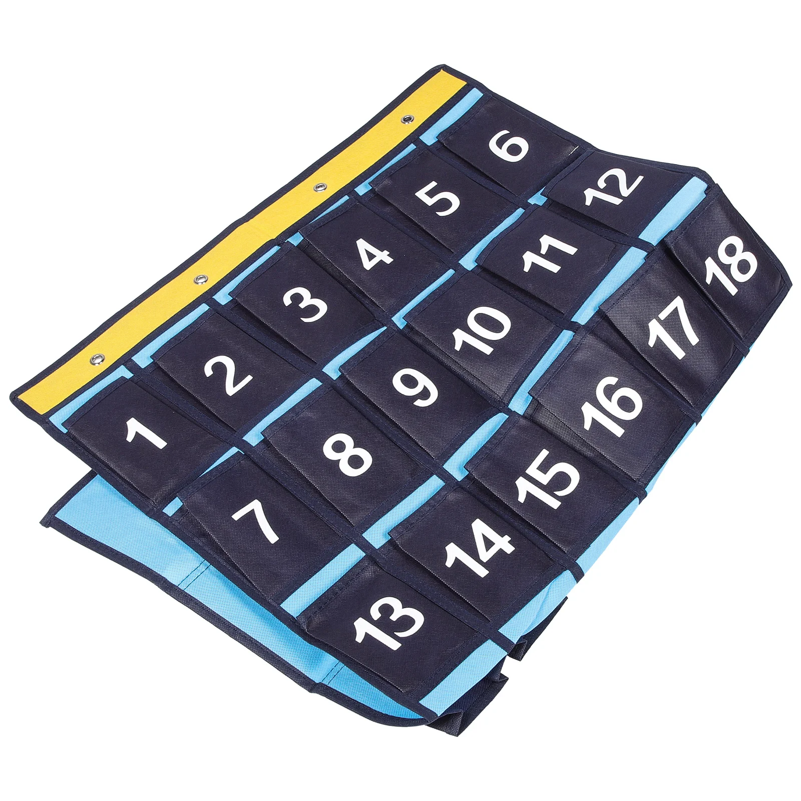 

36 Numbered Bags Hanging Pocket Chart for Classroom ganizer Mobile Mobile Phone Storage Bag Pouch Wall Cell Phone Holder