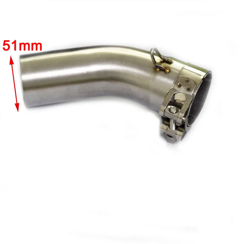 For KAWASAKI Ninja ZX-4R ZX-4RR ZX4R ZX4RR 2023 Years Motorcycle Exhaust Escape Moto Middle Link Connect Pipe