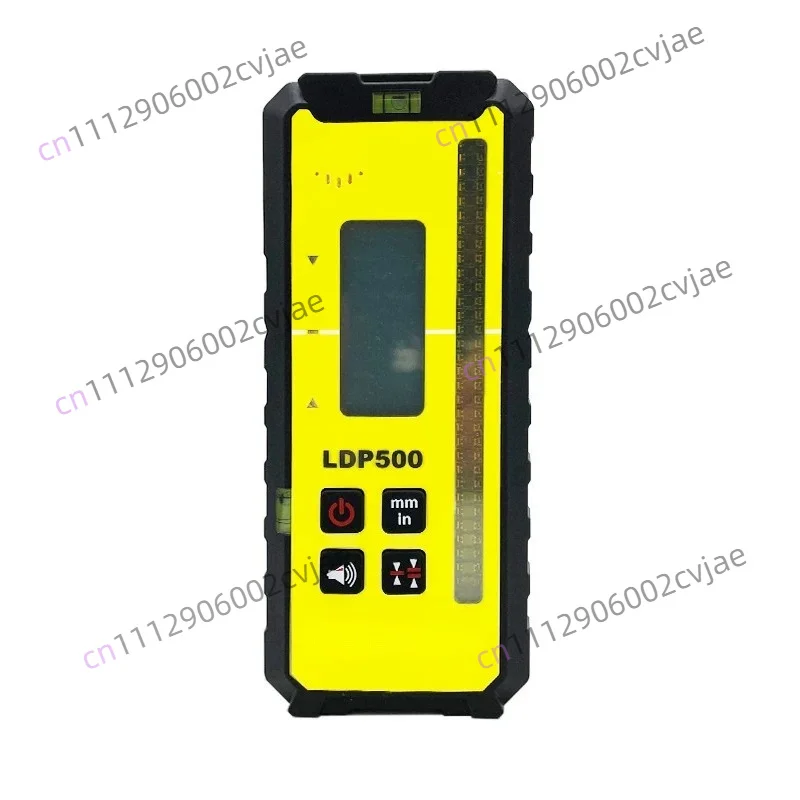 Digital display laser level detector for red-green beam rotation lasers LDP500