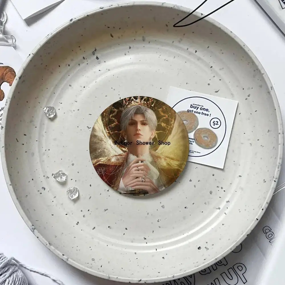 Sylus Love Game Love And Deepspace Badges Anime Round Laser Badge Cartoon Brooch Clothes Backpack Accessories Lapel #6