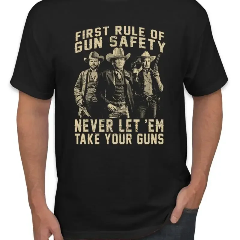 First Rule of Safety Never Let Them Take Your Guns Men's T Shirt