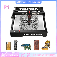 ACMER P1 20W 10W Laser Engraver Security Protection APP Wifi Control Cutting Woodworking Tools Machine Carve Glass Metal Wood