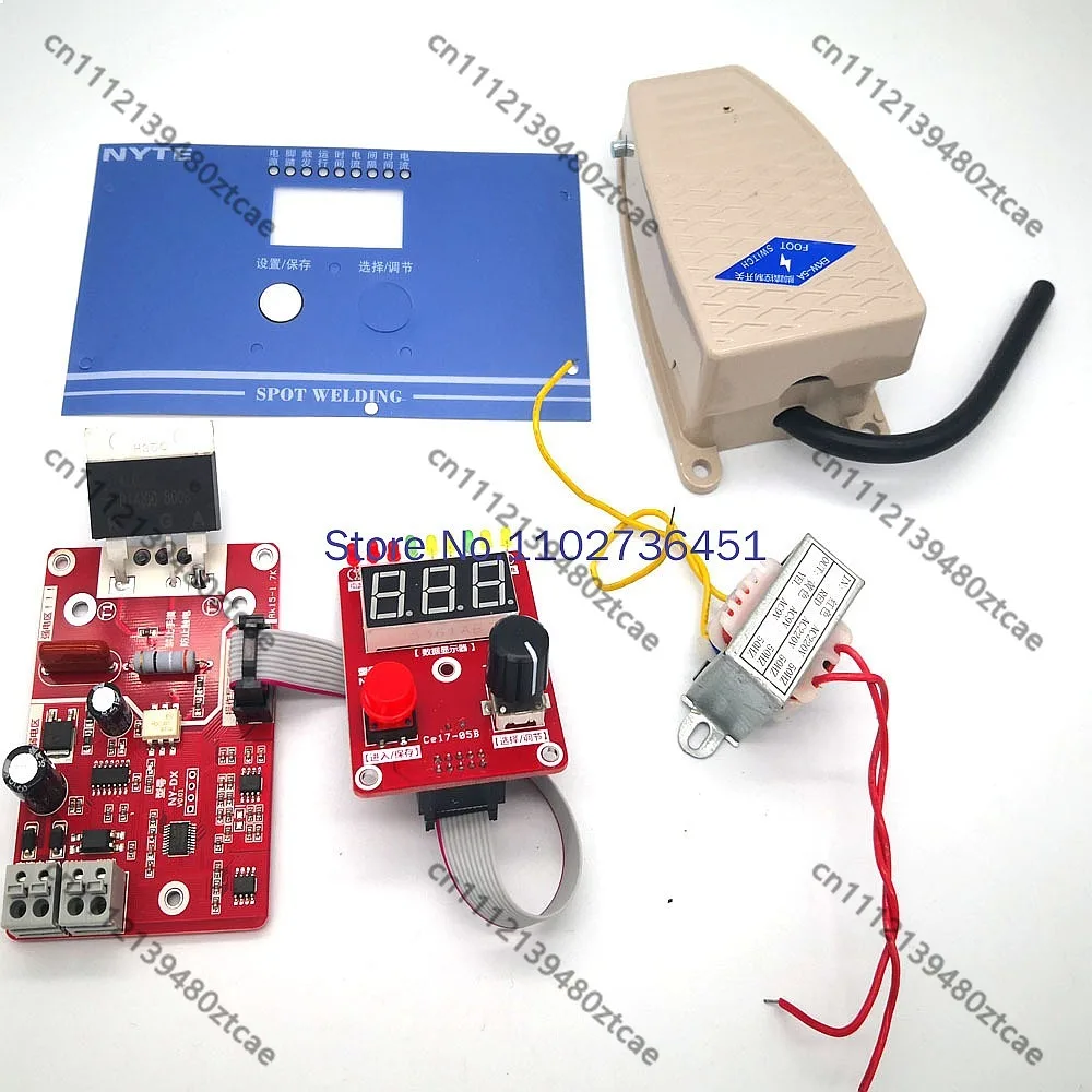 NY-D02 Dual Pulse Spot Welding Machine Control Board Adjustable Time Current Digital Display Controller