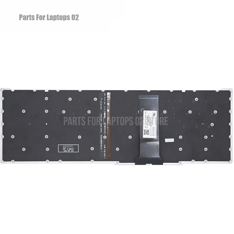 p Replacement US Keyboard for Acer Predator Helios 300 PH315-52 PH315-53 / AN515-43 AN515-54 Red Frame with Backlit - view 5