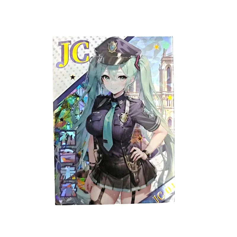 Dea storia serie Jc Hatsune Miku Kamisato Ayaka personaggi Anime collezione abbronzante Flash Card giocattoli dei cartoni animati regalo di natale