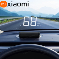 Xiaomi In-vehicle Speedometer HUD Head Up Speed Mete Display Digital GPS Compass Multifunctional Car Windshield Projector NEW