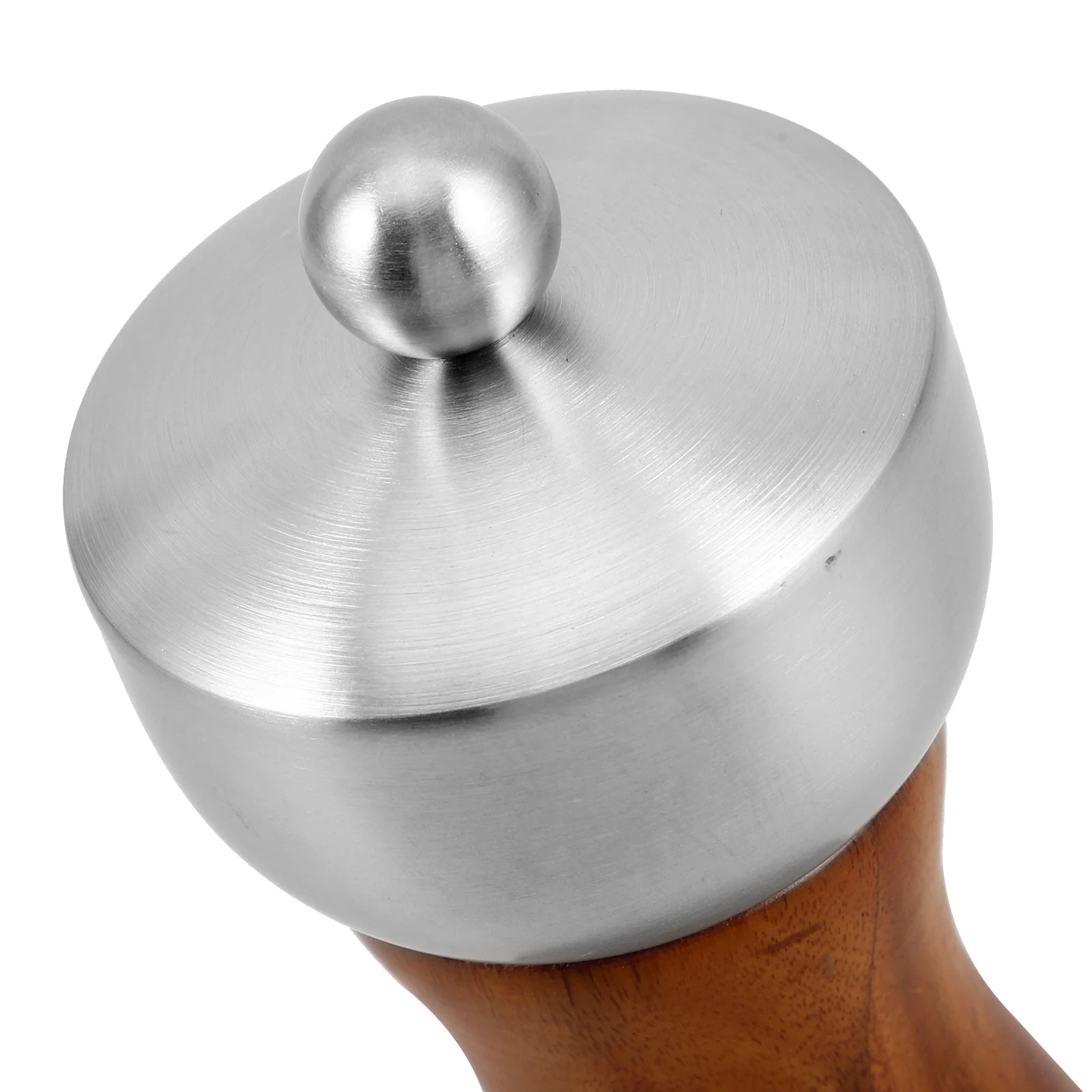 Ręczny młynek do pieprzu z drewnianą korpusową, ceramiczny rdzeń 5 cali, regulowany młynek do soli i przypraw, ręczne mielenie, niezbędny w kuchni, młynek do pieprzu.