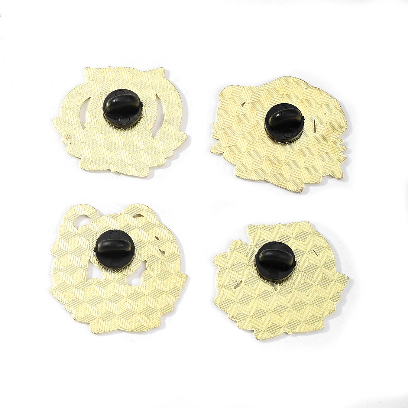 4-teiliges Kaguya-Prinzessin-Anime-Emaille-Pin-Set, niedliche japanische virtuelle Charakter-Metall-Reversnadeln, Sammlerstück-Geschenk für Rucksack und Tasche – Detail 2