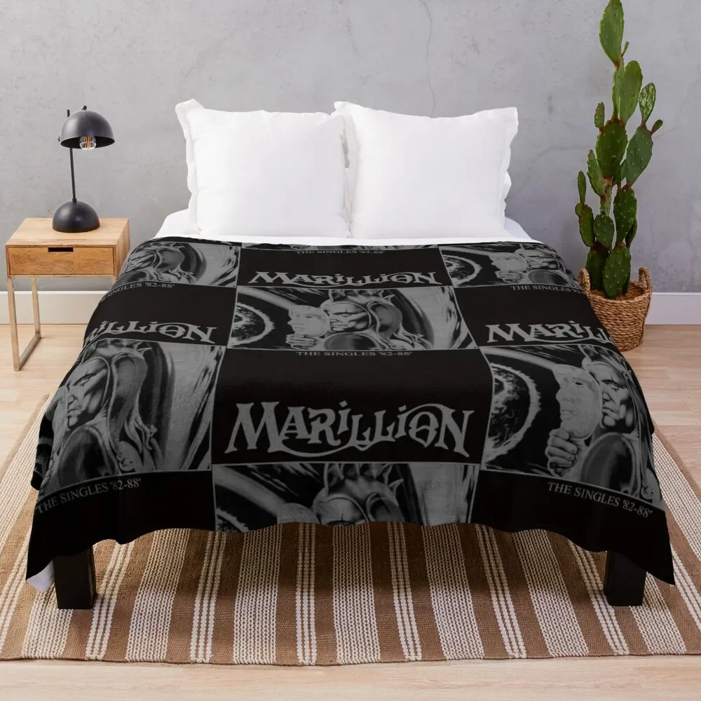 MERCH - MARILLION BAND Essential Throw Blanket Bed Fashionable Personalized Gift Sofa Blankets