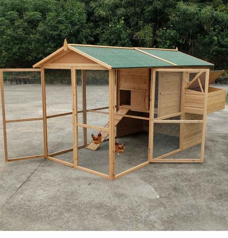 

Spot large size wooden chicken coop chicken pigeon wooden pigeon cat house rabbit duck factory direct s