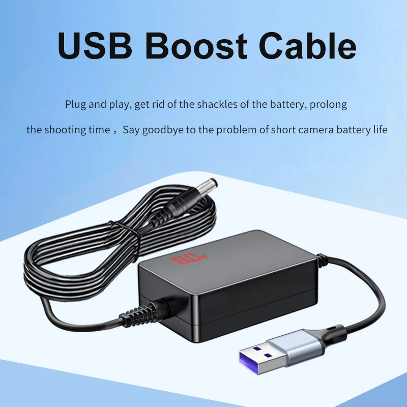 HQIX for Sony A7S A7 A7Ⅱ A6500 A6400 A6300 A6100 A6000 Camera  NP-FW50 Virtual Battery USB Power Adapter