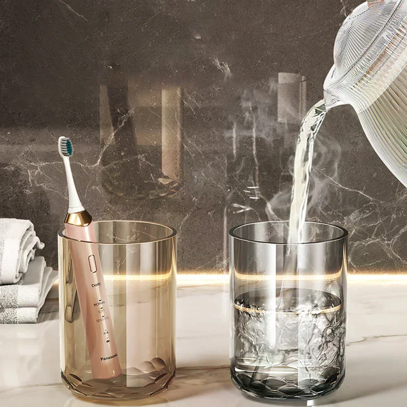 Accessory Toothpaste Toothbrush Holder Travel Bathroom Organizer Portable Wash Cup Storage Box Plastic Brush Mouthwash