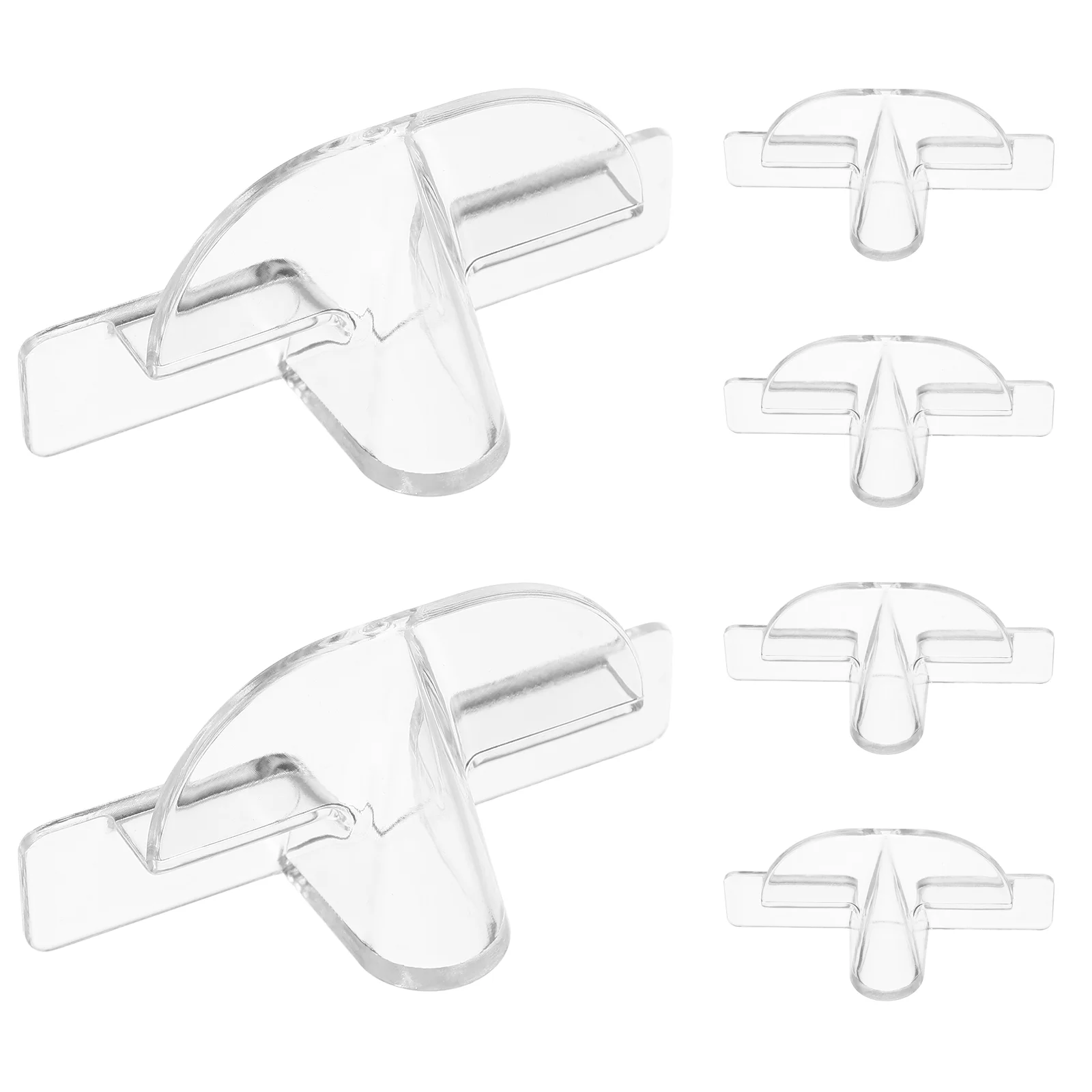 

6 Pcs Glasses Frame Storage Sunglasses Display Wall Holder Transparent Eyeglass Stand