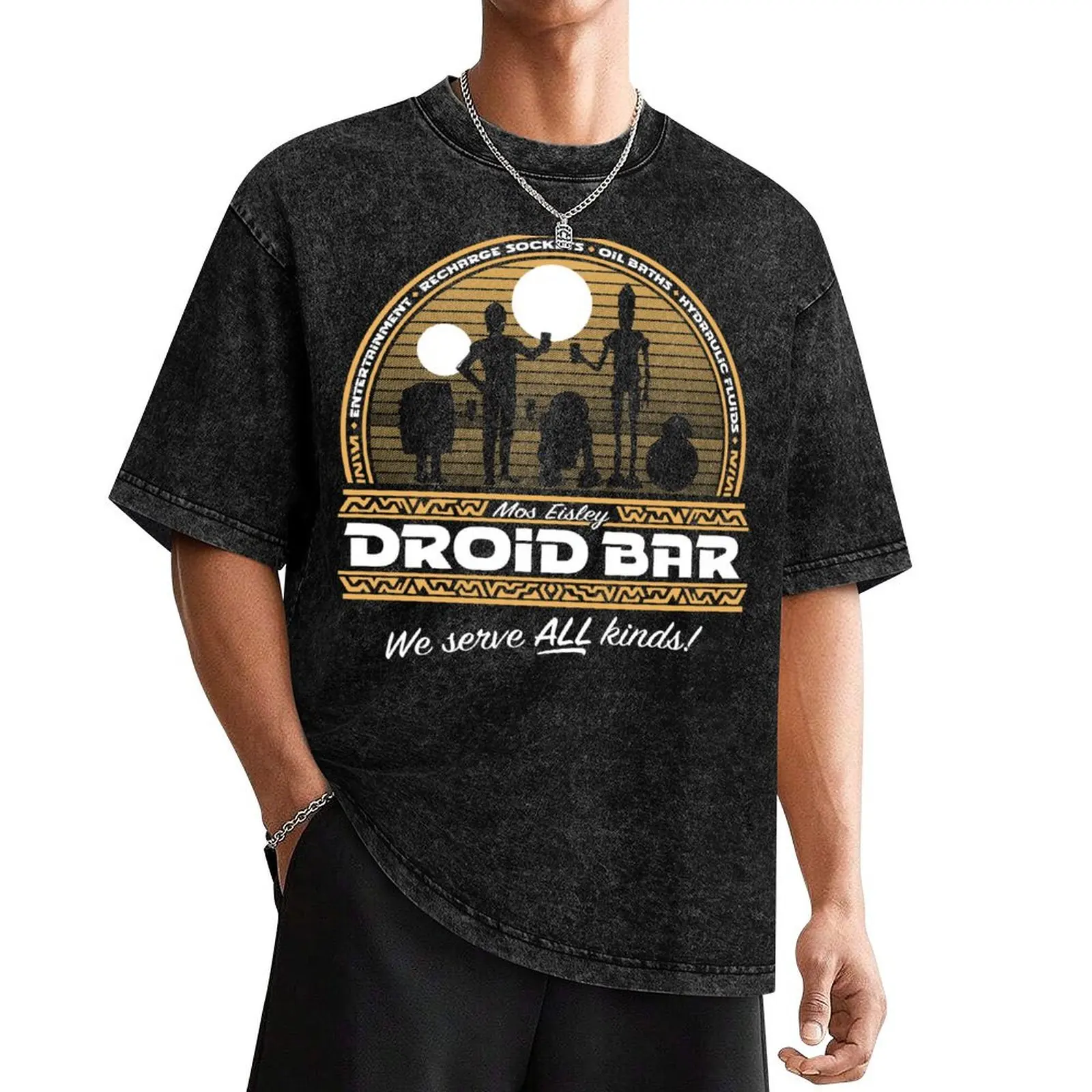 Droid Bar T-Shirt sublime vintage anime shirt graphic t shirts graphic t shirt vintage black t shirts for men