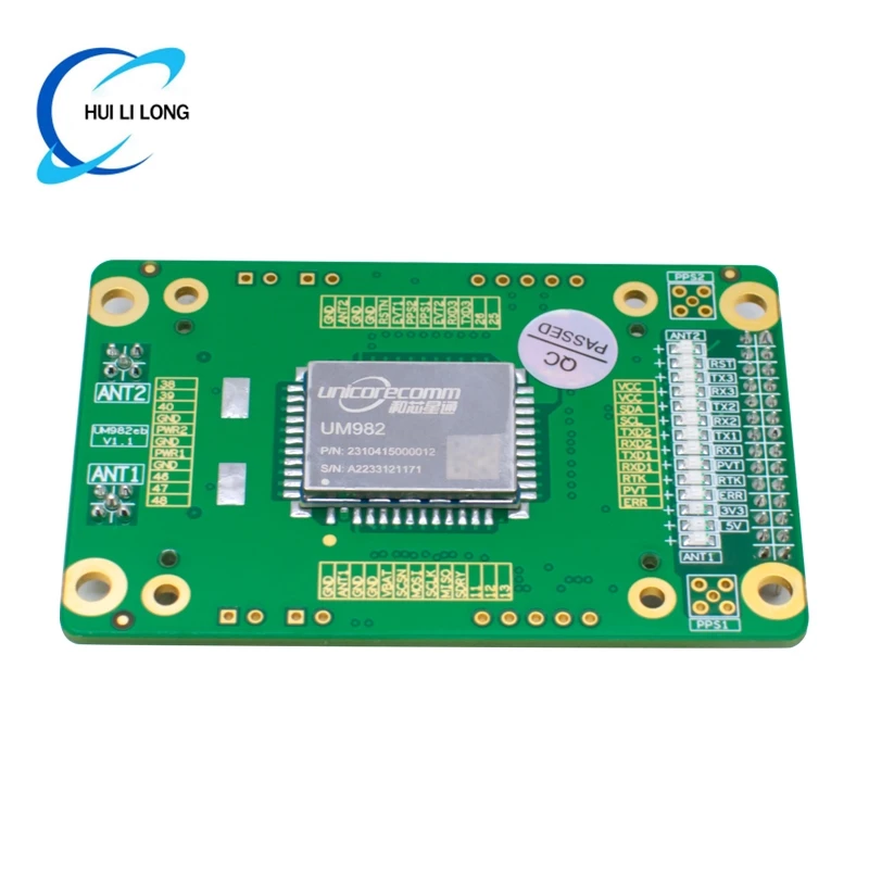 UM982 EVB RTK Board ตําแหน่งความแม่นยําสูง GNSS บอร์ด GPS BD Galileo Glonass เสาอากาศบอร์ดรับสัญญาณ