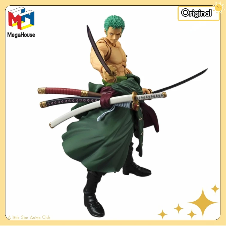 MegaHouse Variable Action Heroes ONE PIECE Roronoa Zoro Action Gift Model