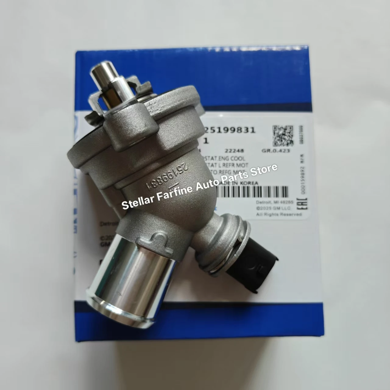 OEM# 25199831 Engine Cooling Thermostat For Chevy Chevrolet Spark 1.2L 2013 2014 2015 96988257 25199831