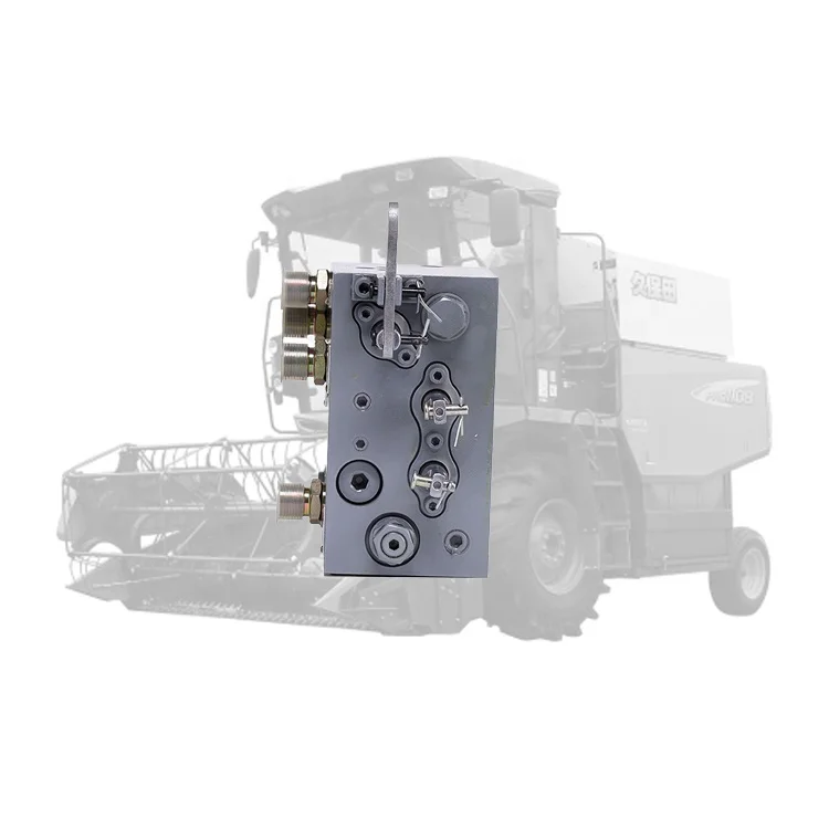 

JINDUN Agricultural Machinery Parts SLF10M Harvester Hydraulic Three Ways Solenoid Valve Block Control Valve Block