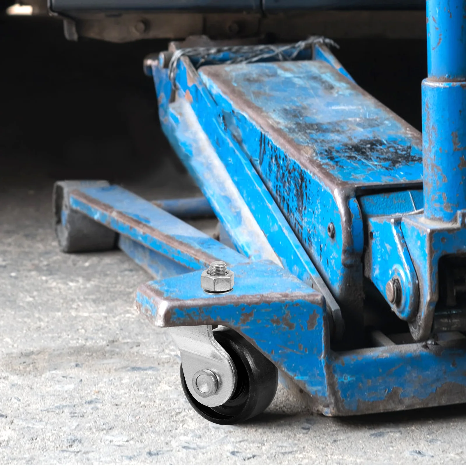 Jack Caster Wheel Rust Removing Pen Auto 2 Ton Floor Replacement Horizontal Casters Tray