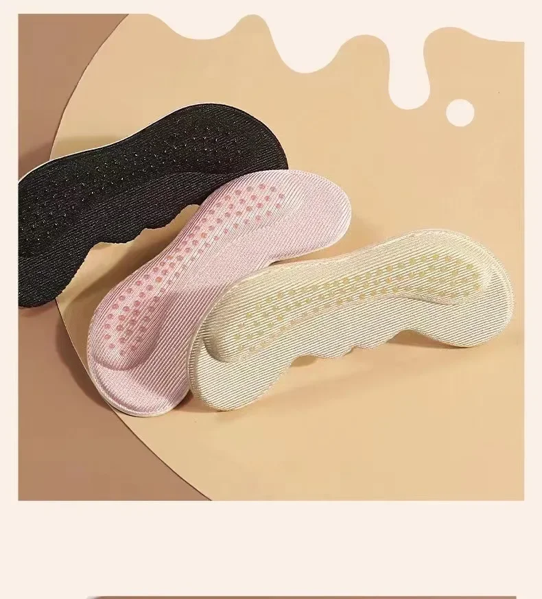 Silikon-Fersenkissen für High Heels, Damen-Ferseneinlagen, Schutz vor Abnutzung, Schmerzlinderung für Füße, stoßdämpfende Schuhpolster – Detail 28