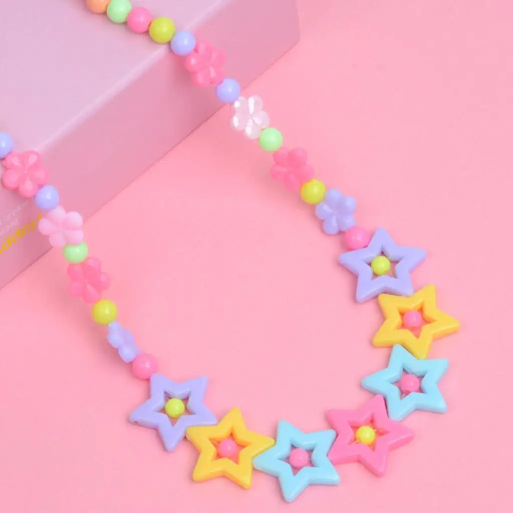 Acrylic Bead DIY Craft Kits Jewelry Making Gift Crafts Handmaking Accessories Toys DIY 450x for Earrings Rings Children Toddlers